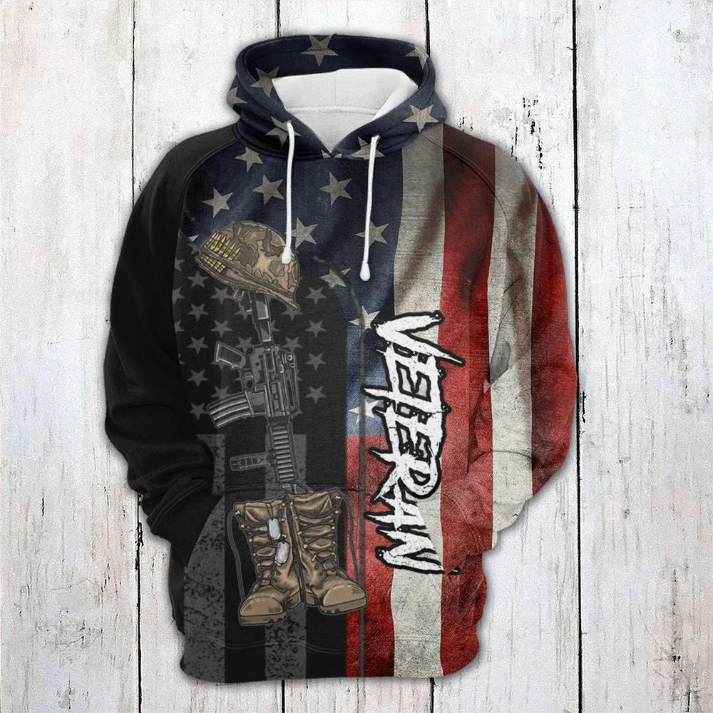 United States Veterans Pullover Premium Hoodie, Perfect Outfit For Men And Women On Christmas New Year Autumn Winter - Image 2
