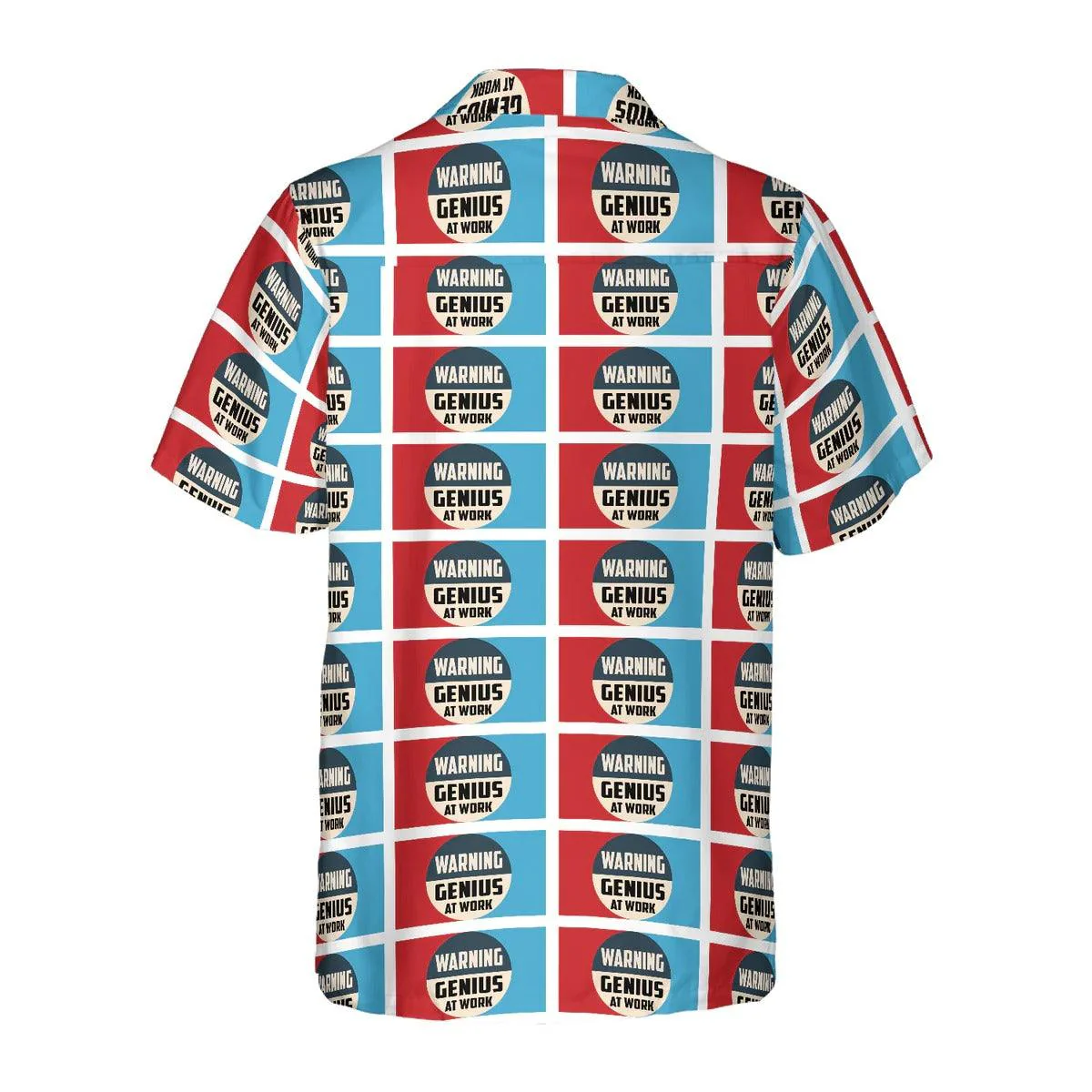 Warning Genius Work Vintage Hawaiian Shirt, Warning Vintage Hawaiian Shirt, Summer Aloha Shirt - Perfect Gift For Men, Women, Husband, Friend, Family - Image 4