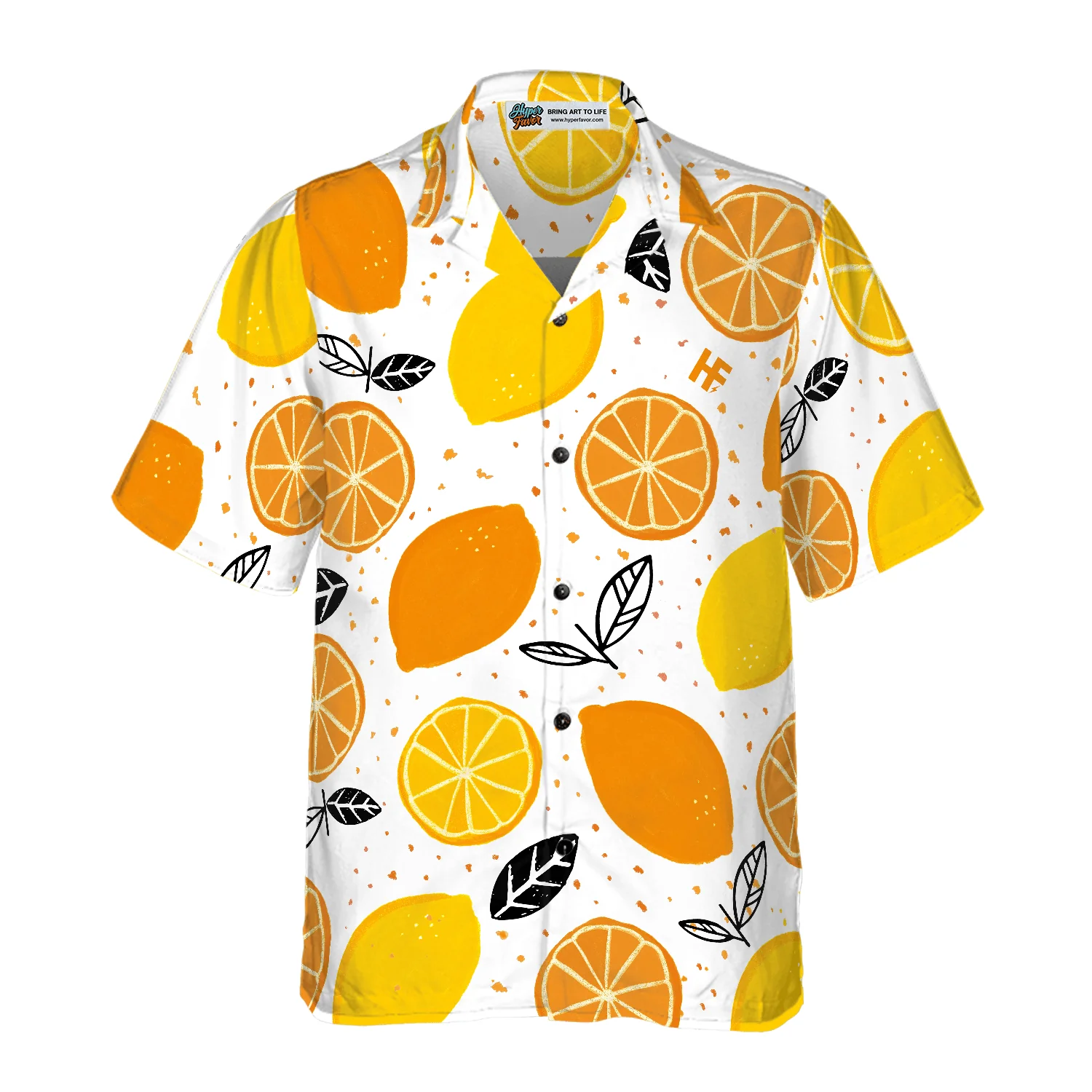 When Live Gives You Lemon Orange Hawaiian Shirt, Colorful Summer Aloha Shirt For Men Women, Perfect Gift For Friend, Team, Family - Image 4