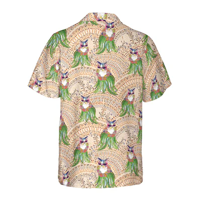 White Cat Hawaiian Shirt, Funny Black Cat Shirt For Men - Perfect Gift For Men, Cat Lovers, Husband, Boyfriend, Friend, Family - Image 6