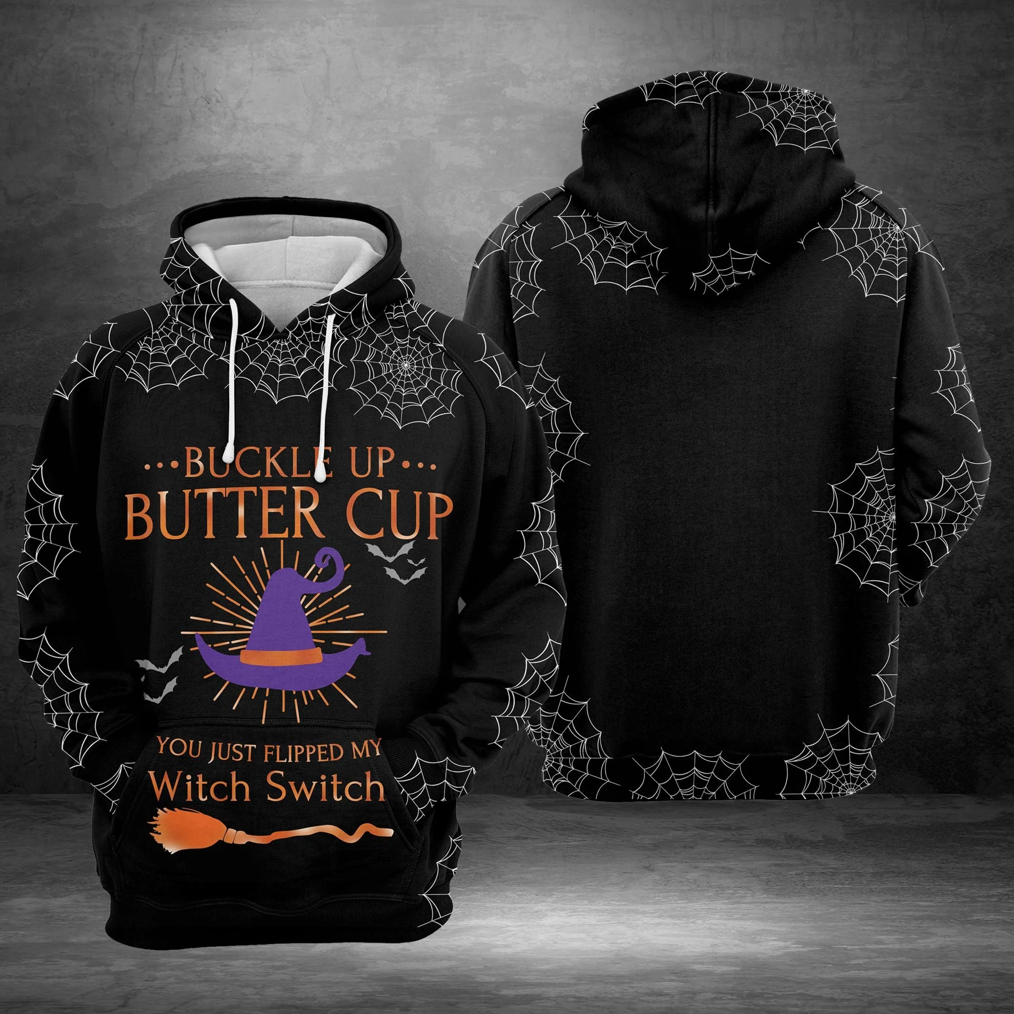 Witch Pullover Premium Hoodie You Just Flipped My Witch Switch, Perfect Outfit For Men And Women On Christmas New Year Autumn Winter - Image 2