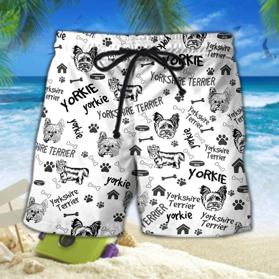 Yorkshire Terrier Hawaiian Shirt - Gift For Dog Lovers - Perfect Gift For Husband, Boyfriend, Friend, Family - Image 3