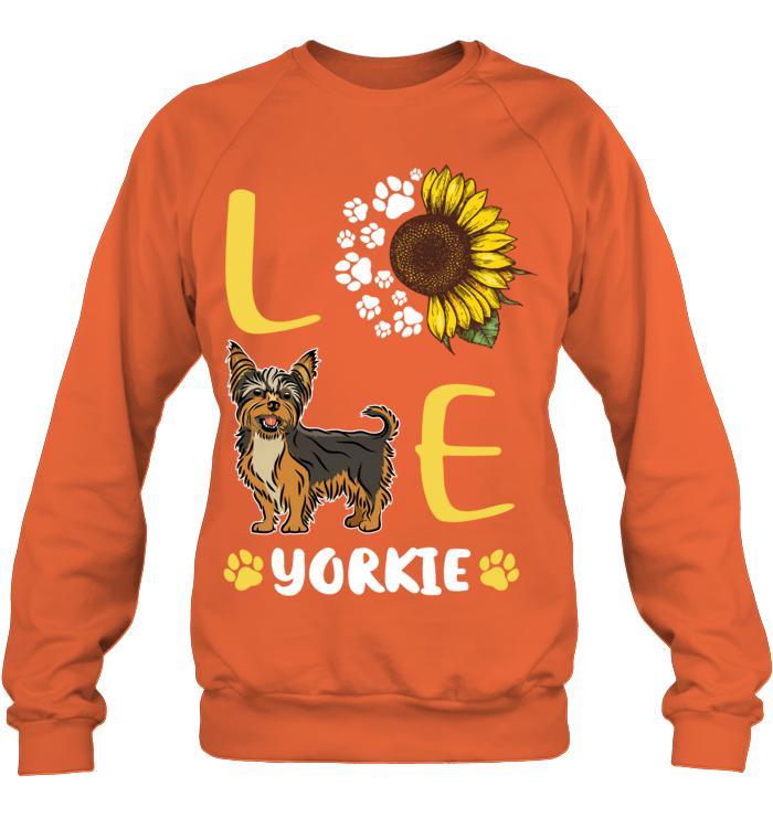 Yorkshire Yorkie Unisex Sweatshirt - Love Yorkie Unisex Sweatshirt - Gift for Dog Lovers, Family, Friends - Image 8